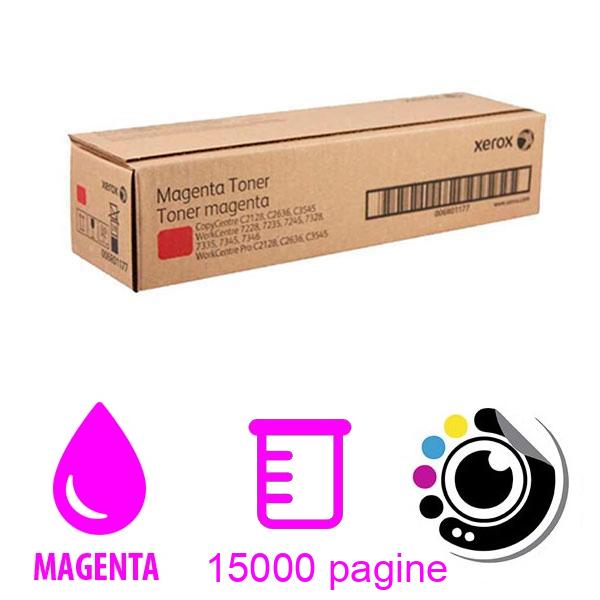 Toner Originale Xerox WorkCentre 7335 Magenta 006R01177
