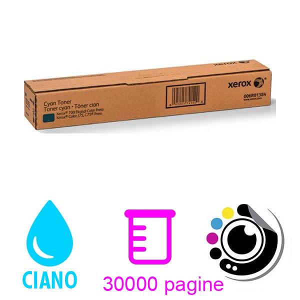 Toner Originale Xerox 700 Ciano 006R01376