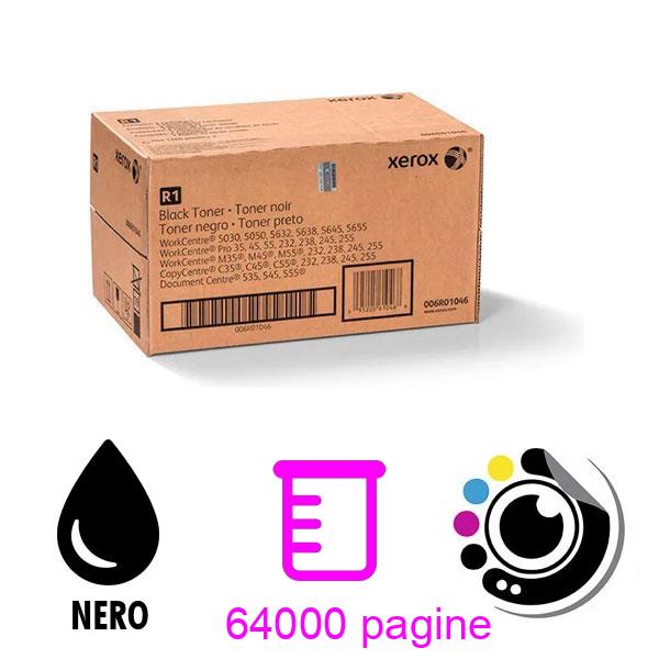 Toner Originale Xerox Workcentre 5030 Nero 006R01046
