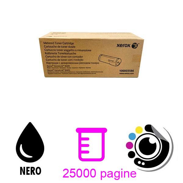 Toner Originale Xerox VersaLink B400/B405 Nero 106r03586