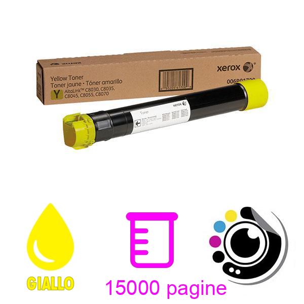 Toner Originale Xerox AltaLink C8030/C8035/C8045/C8055/C8070 Giallo 006R01700