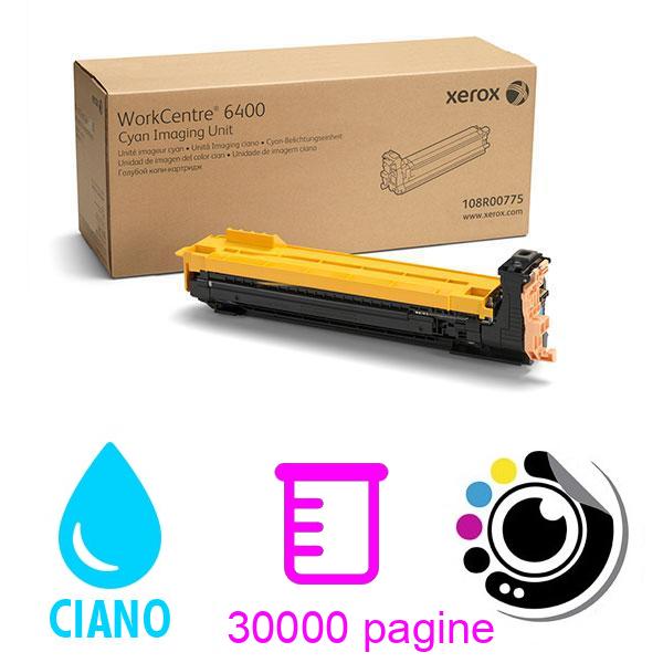 Originale Tamburo Xerox WorkCentre 6400 Ciano 108R00775