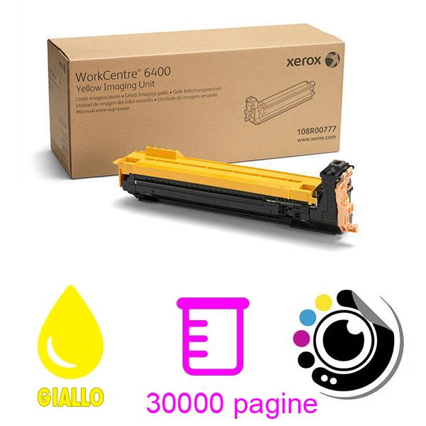 Originale Tamburo Xerox WorkCentre 6400 Giallo 108R00777