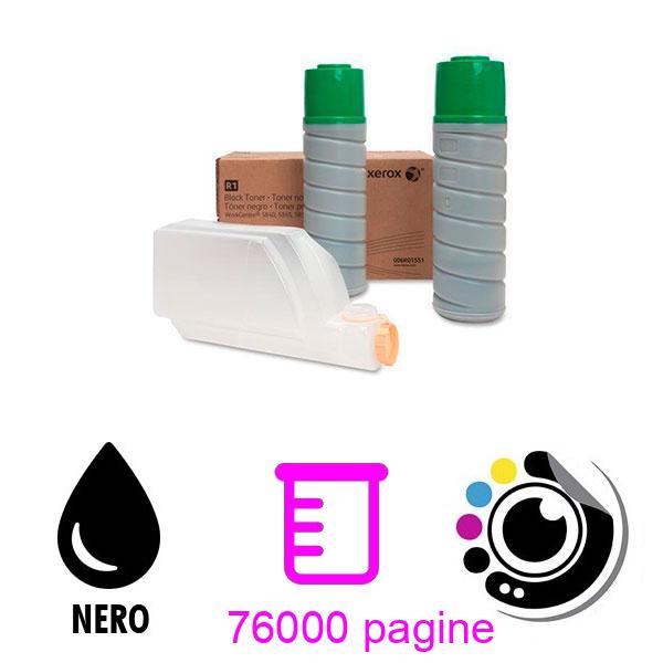 Toner Originale x2 Xerox WorkCentre 5845 Nero 006R01551