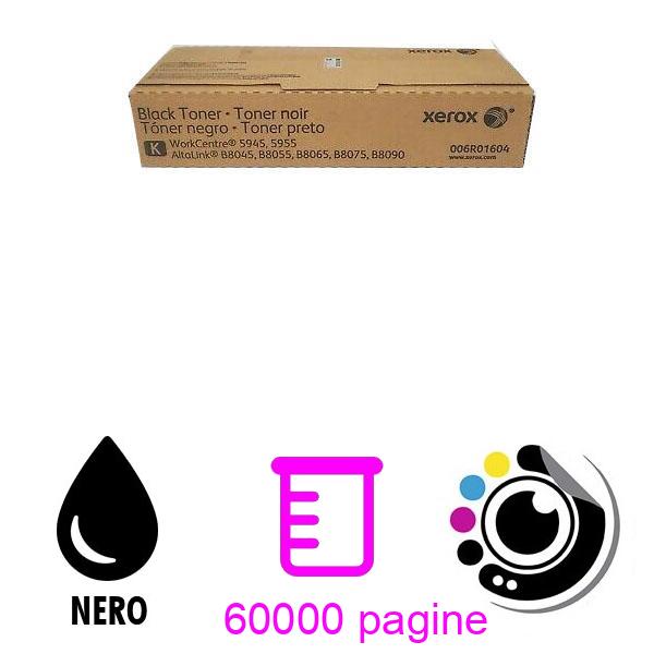 PACK 2 Toner Originale Xerox 5945 006R01605/006R01604 Nero